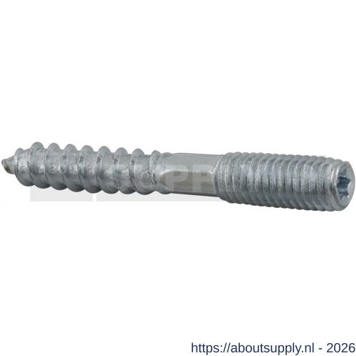 Hermeta 5900 stokschroef M8x60 mm verzinkt - S20100002 - afbeelding 1