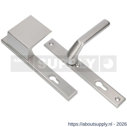 Ami VHB 251/32-90/80-379 veiligheids Rotaveer duwer-kruk smalschildgarnituur SKG** VHB 251/32 profielcilinder PC 55 deurduwer 90/80 rechts F1 en deurkruk 379 Rota 251/32 profielcilinder PC 55 deurdikte 53-57 mm - S10900819 - afbeelding 1