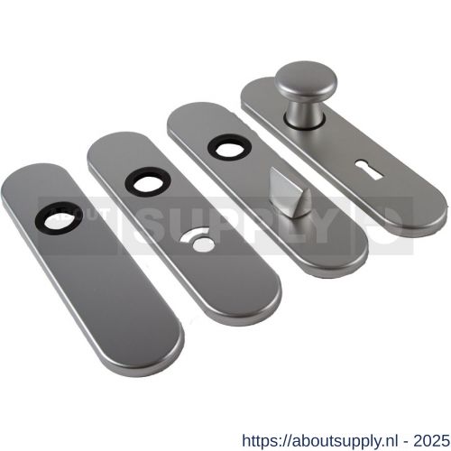Ami 177/1 Klik kortschild aluminium toilet- en badkamersluiting WC 5/57 mm F1 - S10900533 - afbeelding 1