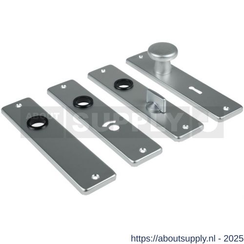 Ami 180/41 RH kortschild aluminium rondhoek toilet- en badkamersluiting WC 8/78 mm F1 - S10900564 - afbeelding 1
