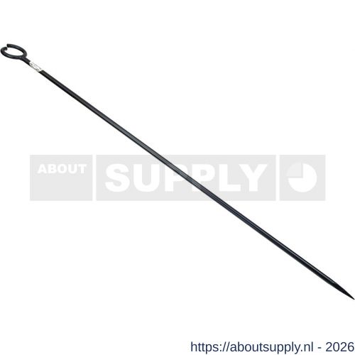 DeWit draadpen 800x10 mm met dicht-open oog - S29000078 - afbeelding 1