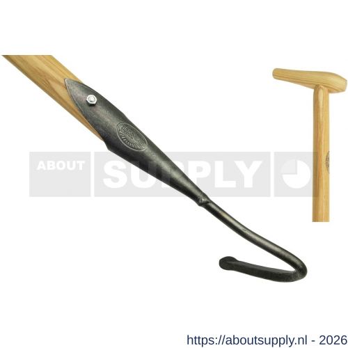 DeWit cultivator 1 tands essen steel 1400 mm - S29000155 - afbeelding 1