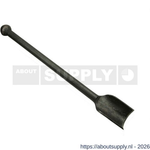 DeWit stootijzer kort met ronde bek - S29000016 - afbeelding 1