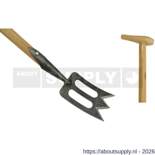 DeWit spork schoffel 10 cm essen steel 1700 mm - S29000416 - afbeelding 1