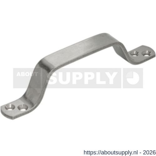 Vormann handgreep 160x20 mm RVS - S51000132 - afbeelding 1