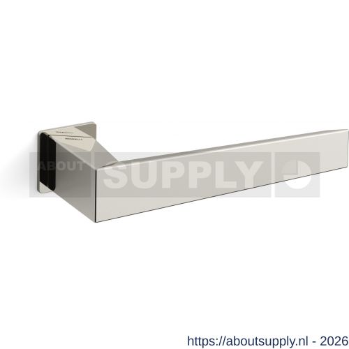 Mandelli1953 1831 40+Uno deurkruk op rozet 29x29x2 mm nikkel gepolijst - S21014419 - afbeelding 1