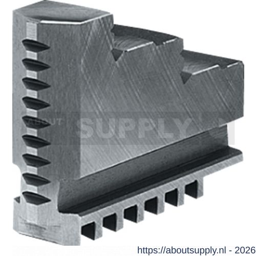 Bison 85.850 harde naar buiten getrapte bekken (boorbekken) voor 3-klauwplaat type 32** en 35** 250 mm set 3 stuks - S40500739 - afbeelding 1