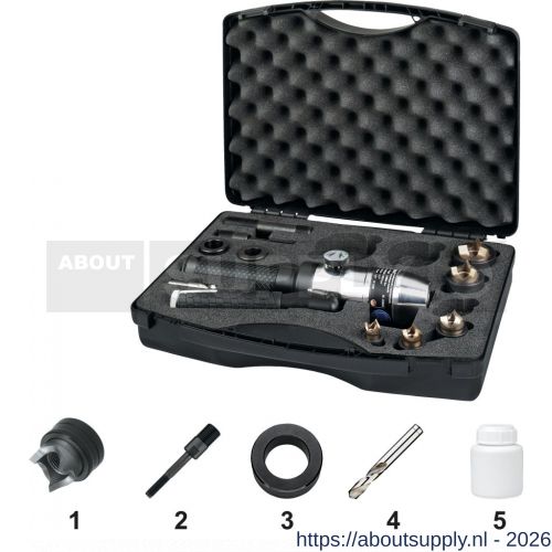 Phantom 69.795 set hydraulische handpomp en gatenponsen 67.130 M16, M20, M25, M32 en M40 - S40526278 - afbeelding 1