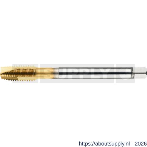 Phantom 22.231 UNI HSS-E machinetap DIN 376 metrisch TiN voor doorlopende gaten M18 - S40513596 - afbeelding 1
