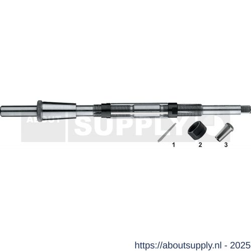 Hunger 51.220 HSS verstelbare handruimer type K enkelvoudige geleiding 37-45 mm - S40519364 - afbeelding 1