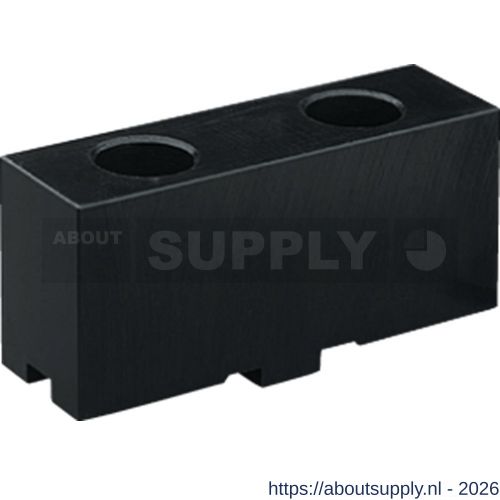 Bison 85.812 zachte opschroefbekken voor 4-klauwplaat type 36** en 37** 500 mm set 4 stuks - S40502520 - afbeelding 1