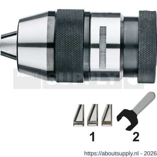 Phantom 81.250 zelfspannende precisieboorhouder verzwaarde uitvoering type XP 3-16 mm B16 - S40525879 - afbeelding 1