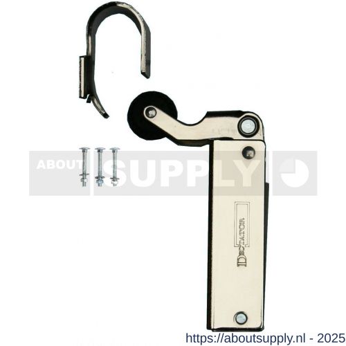 Dictator deuropvanger hydraulisch 1200 zink haak 1011 80 N cilinder regelbaar - S10100076 - afbeelding 1