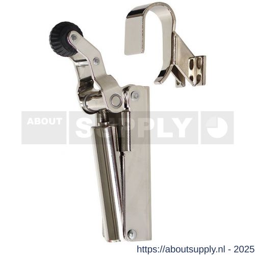 Dictator deuropvanger hydraulisch 1300 nikkel haak 1009 80 N cilinder regelbaar - S10100165 - afbeelding 1