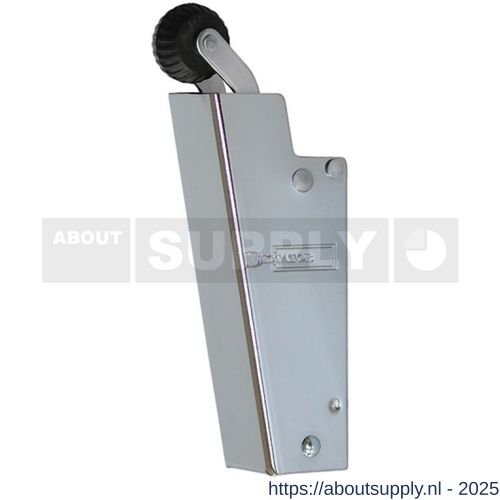 Dictator deuropvanger hydraulisch 1600 chroom zonder haak 50 N cilinder regelbaar - S10100207 - afbeelding 1