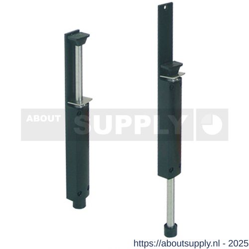 Dictator deurvastzetter ZE-90 slag tot en met 90 mm zwart RAL 9005 - S10100199 - afbeelding 1