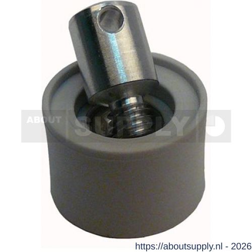 Dictator rubberdop grijs voor deurvastzetter ZE onder - S10100128 - afbeelding 1