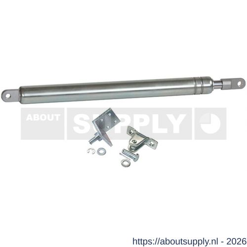 Dictator deuropeningsbegrenzer 14280250TBFL met vaststelling bevestigingsset 1 (205197 en 205262) 71428250 FL - S10100055 - afbeelding 1