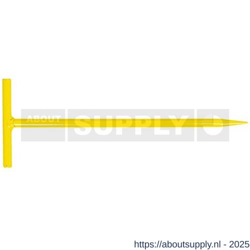 Orit draadpen met T-greep 400 mm RAL 1021 - S53200056 - afbeelding 1