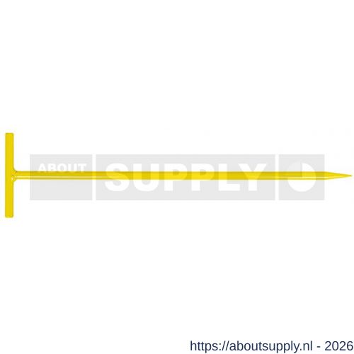Orit draadpen met T-greep 600 mm RAL 1021 - S53200058 - afbeelding 1