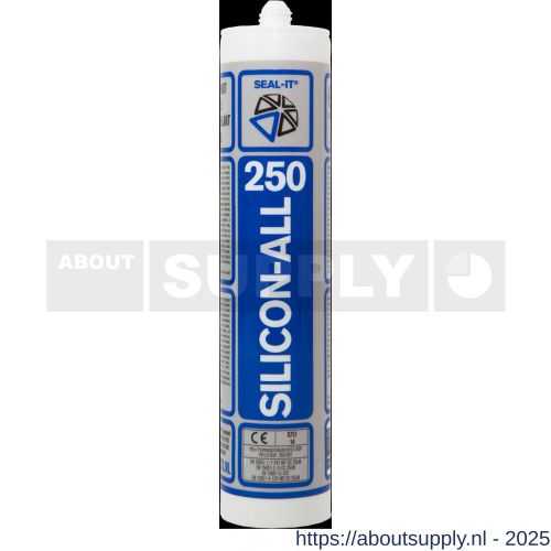 Connect Products Seal-it 250 Silicon-All siliconenkit manhattan koker 310 ml - S40780139 - afbeelding 1