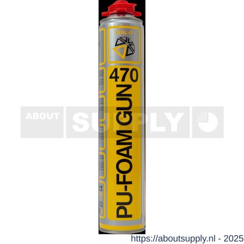 Connect Products Seal-it 470 PU-Foam Gun PU-schuim creme bus 750 ml - S40780181 - afbeelding 1