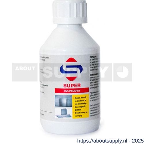 SuperCleaners RVS polisher 250 ml - S51900029 - afbeelding 1