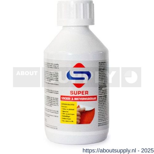 SuperCleaners sticker en inkt verwijderaar 250 ml - S51900031 - afbeelding 1