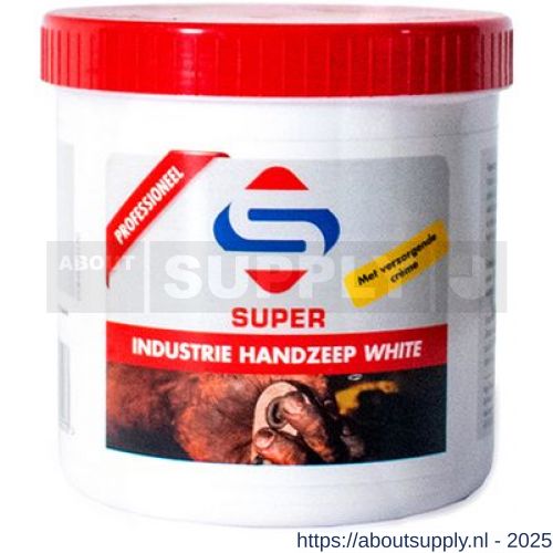SuperCleaners industrie handzeep wit 600 ml - S51900042 - afbeelding 1