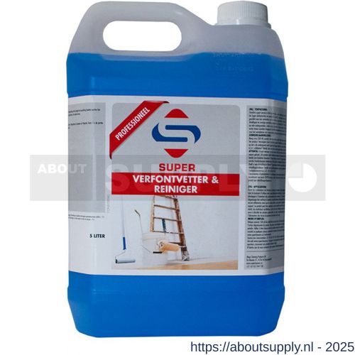 SuperCleaners verfontvetter en reiniger 5 L - S51900002 - afbeelding 1